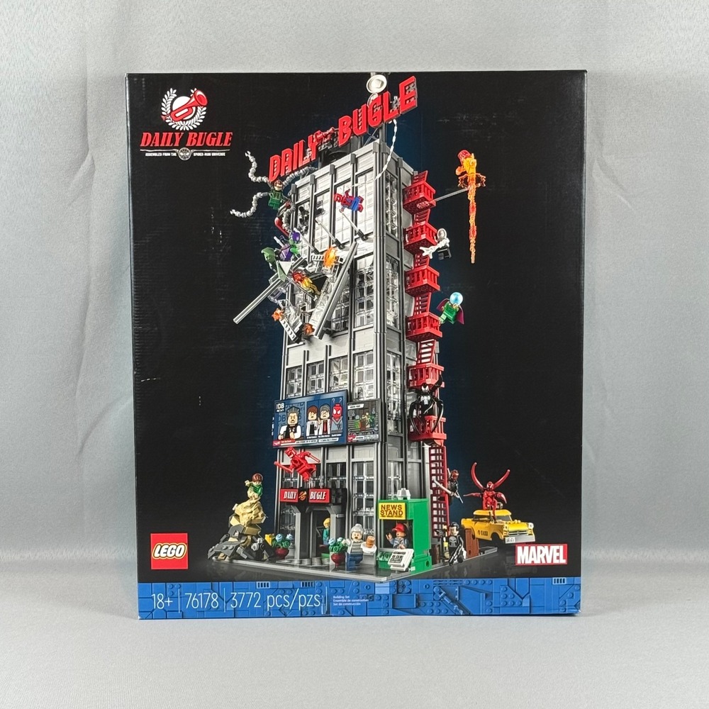 Lego Marvel #76178 Daily Bugle Spider-Man Retired Brand New Factory Sealed